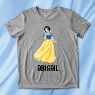 Customizable Disney Princess Snow White Tri-Blend Shirt
