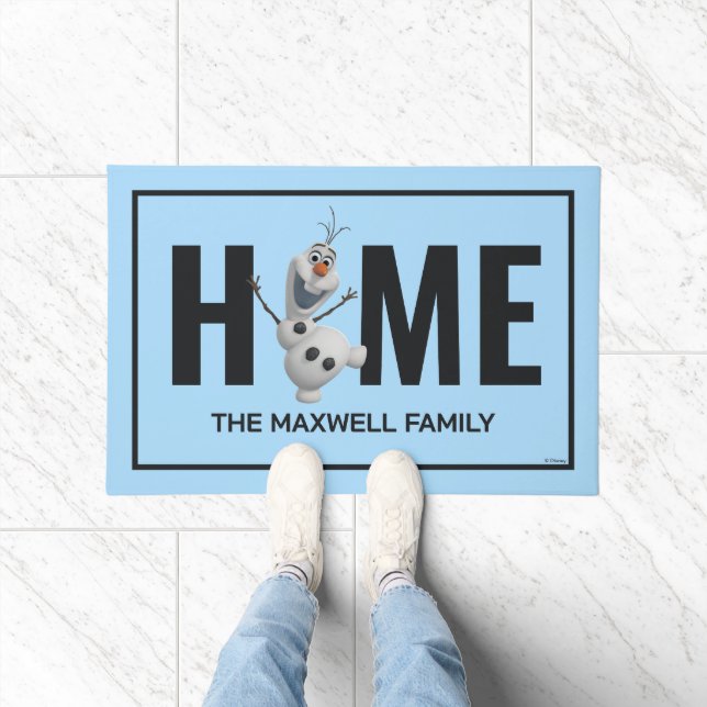 Customizable Disney's Frozen Olaf | Home Doormat (Indoor)