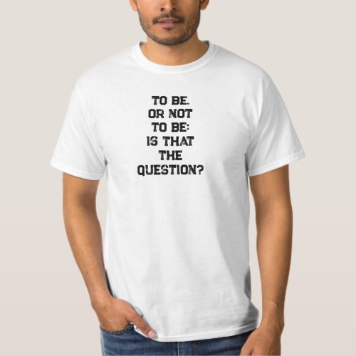 Customizable Distressed Text Mens Modern Template T_Shirt