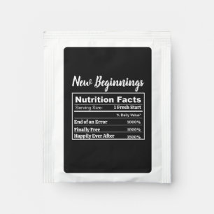 Customizable Divorce Party Gift Finally Free Funny Tea Bag Drink Mix