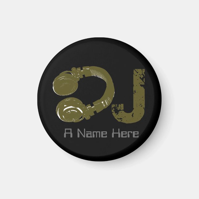 customizable DJ Magnet (Front)