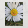 Customizable Don't worry be happy - flower power! Postcard
