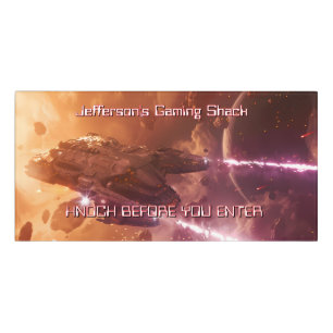 Customizable Door Sign