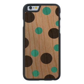 Customizable Dots On Blending Carved® Cherry iPhone 6 Case