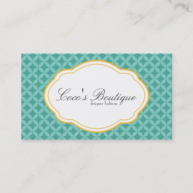 Customizable Double Sided Business Card (Front)