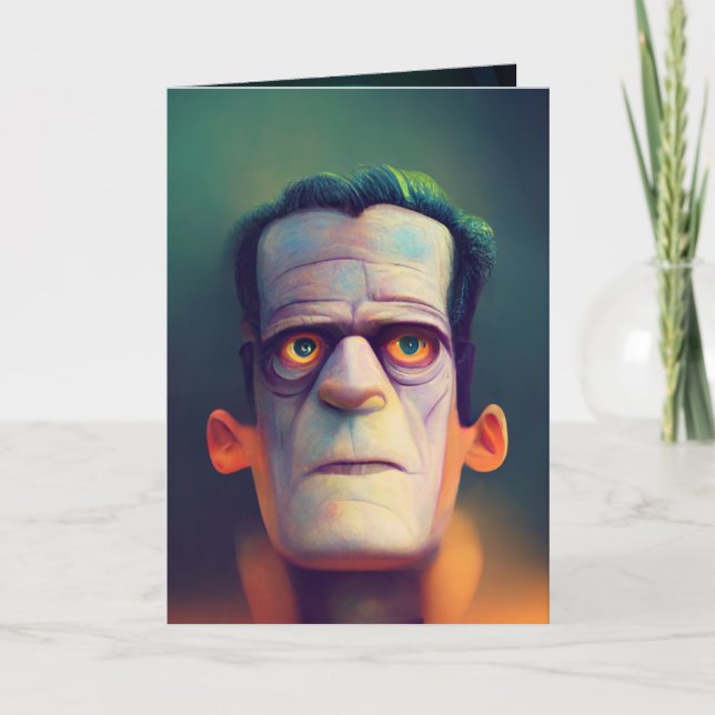 Customizable Dr. Frankenstein's Monster Card (Front)