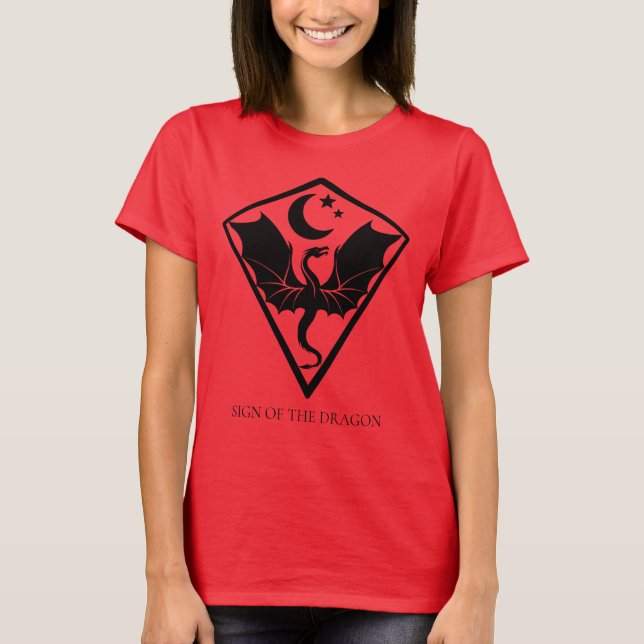 Customizable Dragon Sigil  T-Shirt (Front)