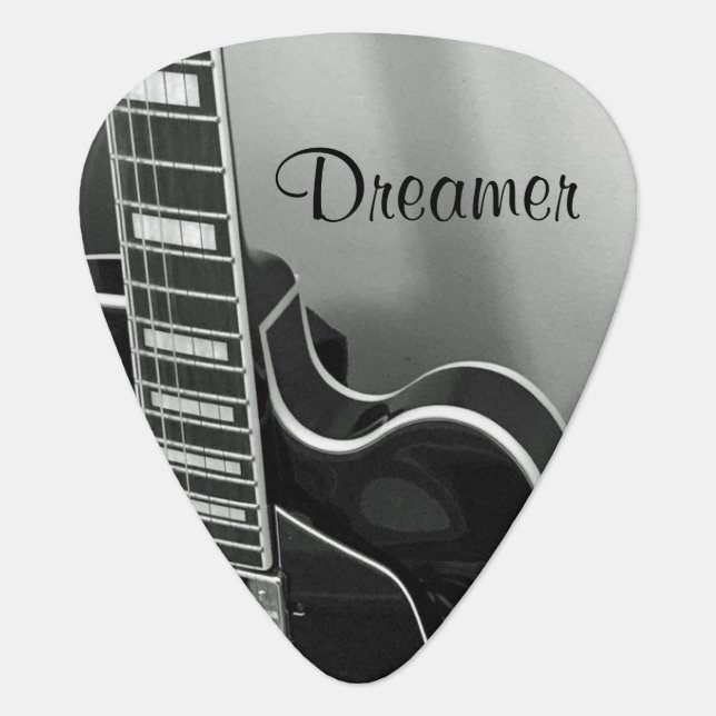 Customizable Dreamer Guitar Pick (Front)