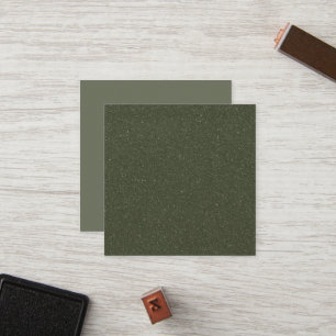 Customizable Dual-Tone Green Flat Loyalty Card