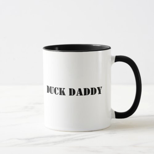 Customizable Duck Daddy Coffee Mug