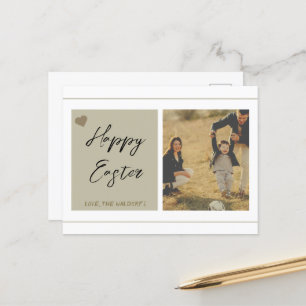 Customizable Easter Card with Photo and Text