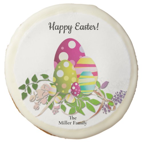  Customizable Easter Egg Delight Sugar Cookie