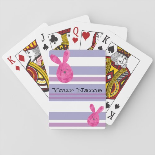 Customizable Easter Playing Cards