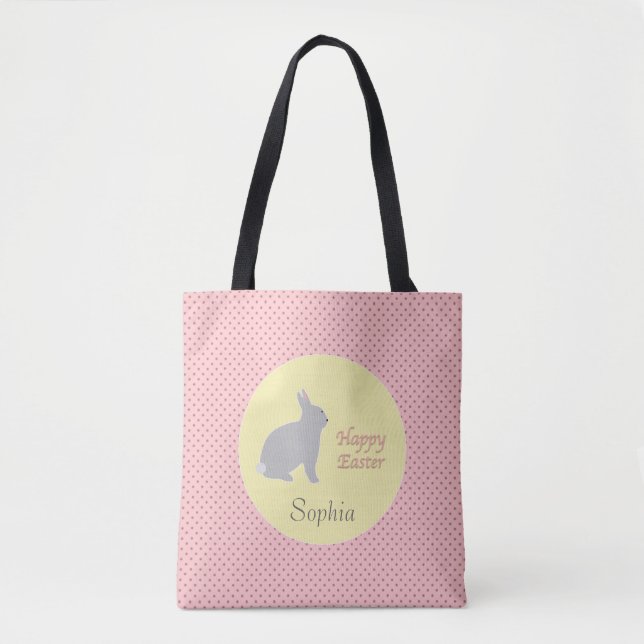 Customizable Easter Tote Bag (Front)