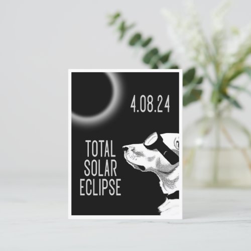 CUSTOMIZABLE Eclipse Doggo Postcard