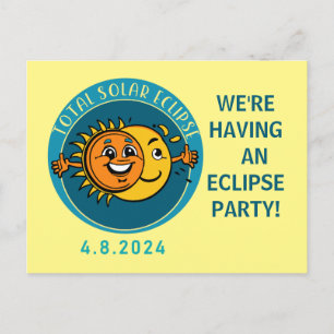 CUSTOMIZABLE ECLIPSE PARTY INVITATIONS