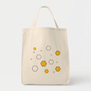 Customizable Eco-Friendly Bee Shopping Tote Bag