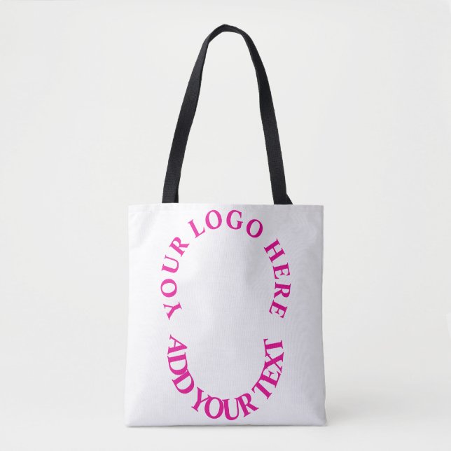 Customizable Eco-Friendly Canvas Tote Bag – Add Yo (Front)