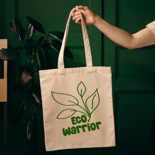 customizable Eco Warrior Reusable  Tote Bag (Creator Uploaded)