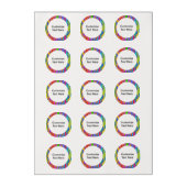 CUSTOMIZABLE EDIBLE FROSTING SHEETS (Sheet)