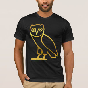 Customizable Egyptian Gold Owl Shirts
