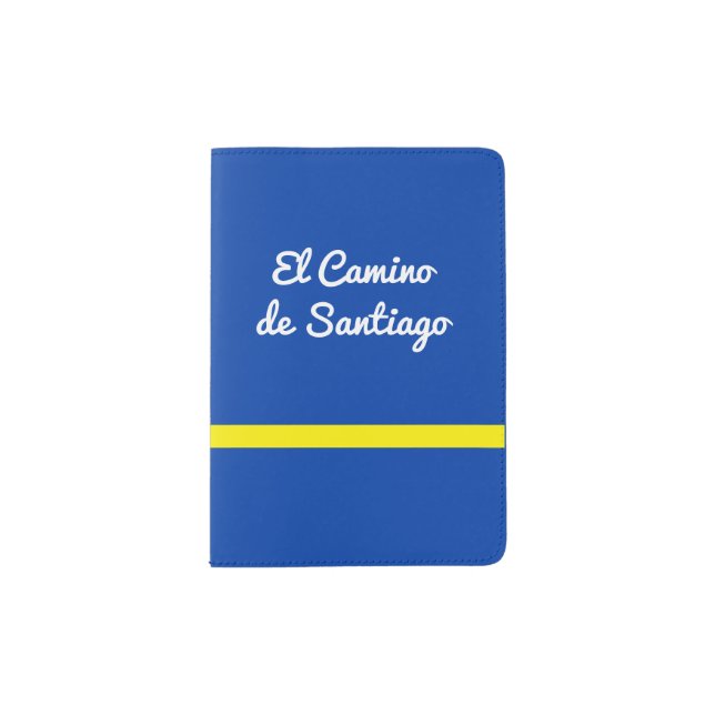 Customizable El Camino de Santiago Passport Holder (Front)