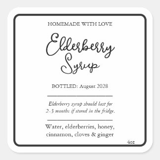 Customizable Elderberry Syrup Label ZEB_05b