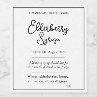 Customizable Elderberry Syrup Label ZEB_05b