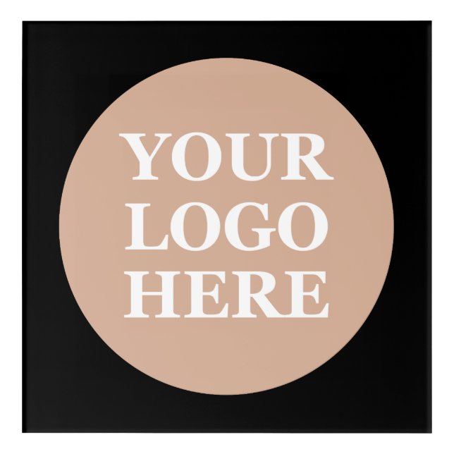 Customizable, elegant, bold & refined acrylic print (Front)