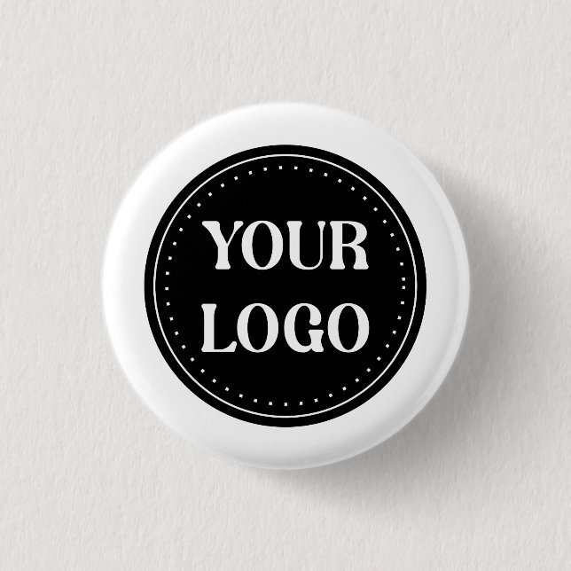 Customizable, elegant, bold & refined button (Front)