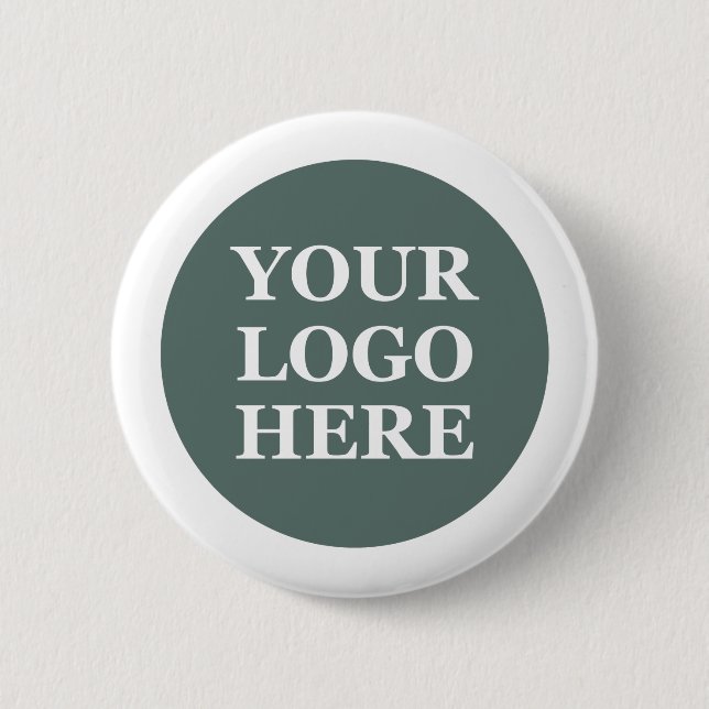 Customizable, elegant, bold & refined button (Front)