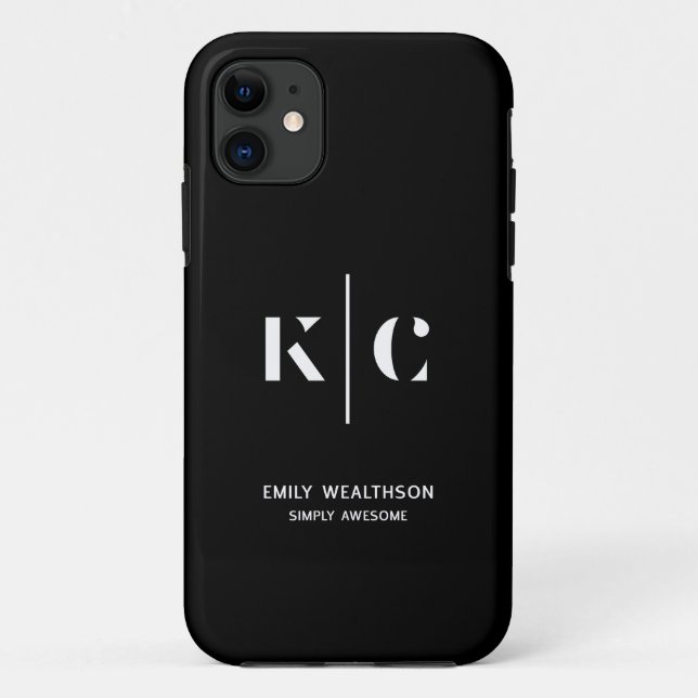 Customizable, elegant, bold & refined Case-Mate iPhone case (Back)