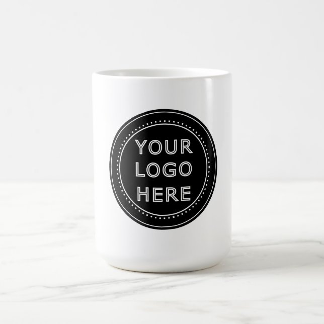 Customizable, elegant, bold & refined coffee mug (Center)