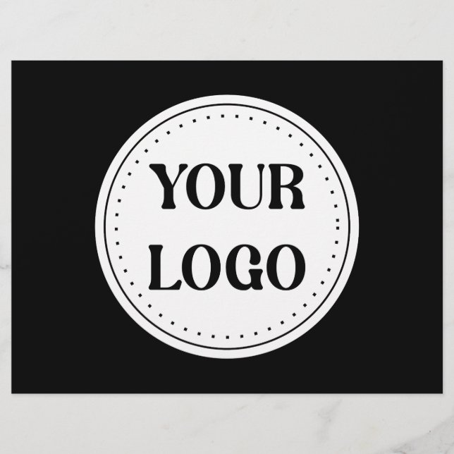 Customizable, elegant, bold & refined flyer (Front)