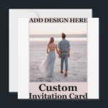 Customizable, elegant, bold & refined save the date<br><div class="desc">EVERYONE CAN USE THIS DESIGN.You are free to add,  edit,  or resize the logo,  photo,  text,  and colors as you choose.Many thanks.</div>