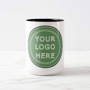 Customizable, elegant, bold & refined Two-Tone coffee mug