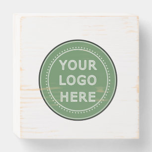 Customizable, elegant, bold & refined wooden box sign