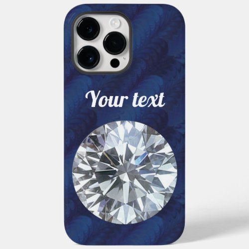 Customizable elegant diamond Case_Mate iPhone 14 pro max case