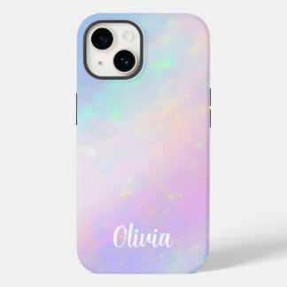Customizable Elegant Faux Opalescent Case-Mate iPhone 14 Case