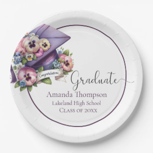 Customizable Elegant Grad Plate