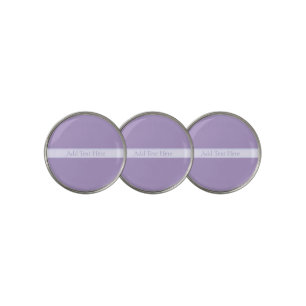 Customizable Elegant Light Lavender Purple Golf Ball Marker