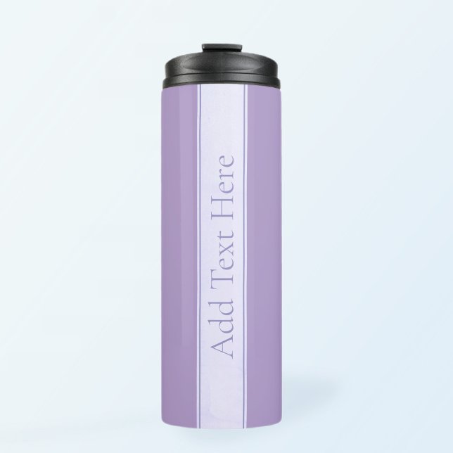 Customizable Elegant Light Lavender Purple Thermal Tumbler (Creator Uploaded)
