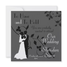 Customizable Elegant WEDDING INVITATION
