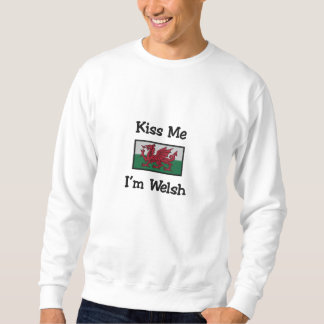 Customizable Embroidered Welsh Flag Sweatshirt
