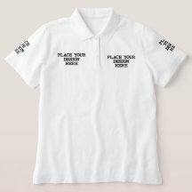 Customizable Embroidered Womens Polo