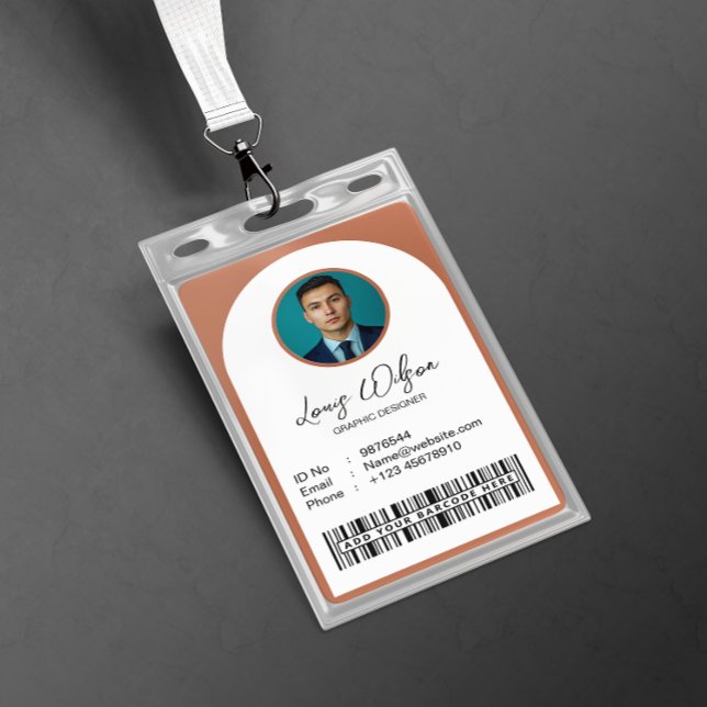 Customizable Employee ID  Badge (Creator Uploaded)