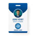 Customizable Employee Photo ID Badge