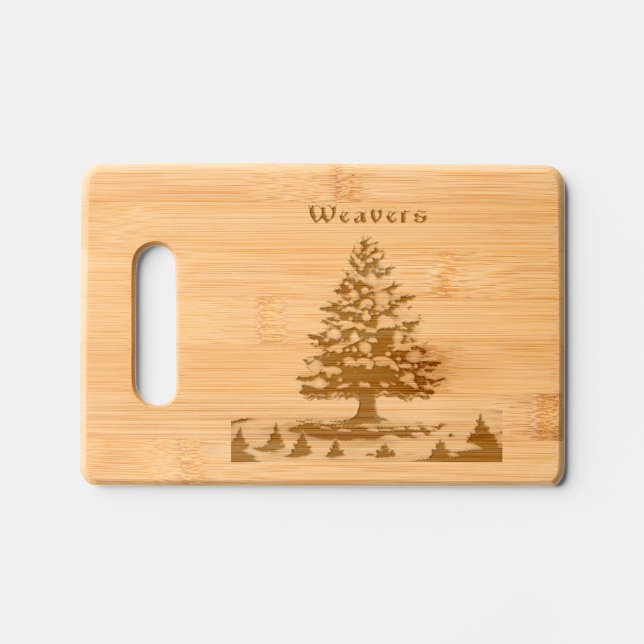 Customizable Engraved Cutting Board (Front)