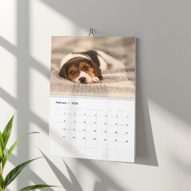 Customizable Estonian Hound Dog Calendar  (Creator Uploaded)