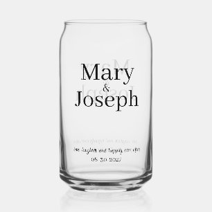 Customizable Etched Wedding Glass Favor